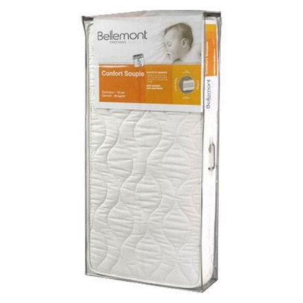 Avis Matelas bébé confort souple 60 x 120 cm BELLEMONT 1