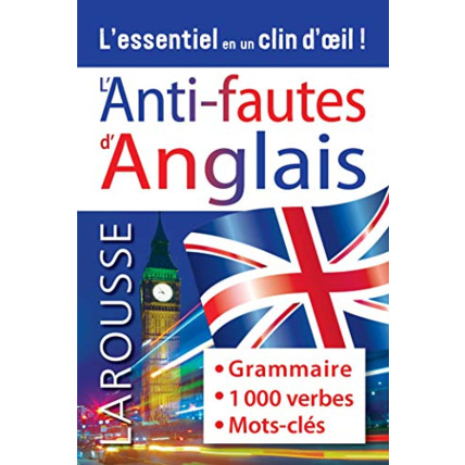 Avis Anti-Fautes Anglais LAROUSSE 1