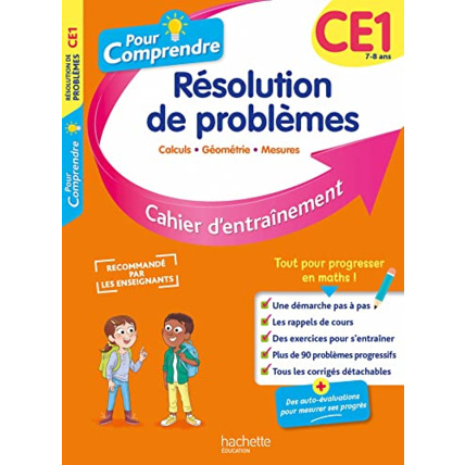 Avis Pour comprendre Résolution de problèmes CE1 Hachette Éducation 1