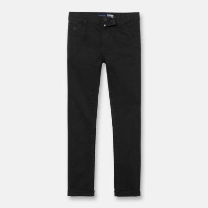 Avis Pantalon chino en toile gris garçon OKAIDI 1