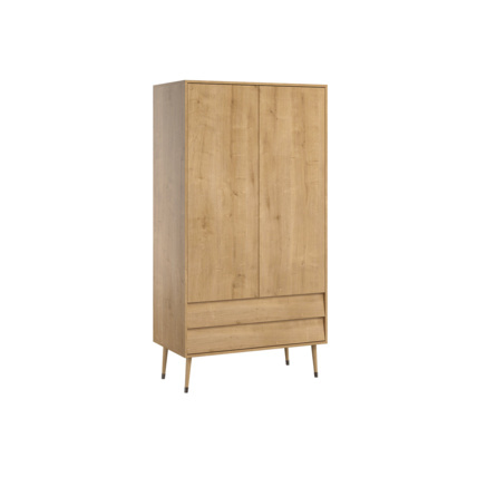 Avis Armoire 2 portes 2 tiroirs BOSQUE NATEO CONCEPT 1