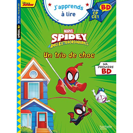 Avis Disney BD Fin de CP - CE1 - Spidey - Un trio de choc Hachette Éducation 1