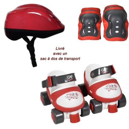 Avis Patins ajustables avec 3 protections CAP 1