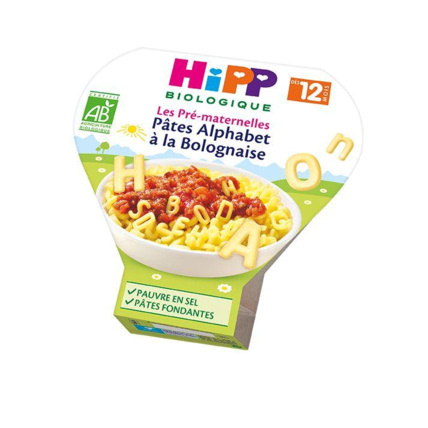 Avis Pâtes Alphabet à la Bolognaise - dès 12 mois HIPP 1