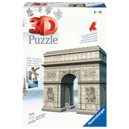 Avis Puzzle Arc de Triomphe - de 8 ans RAVENSBURGER 1