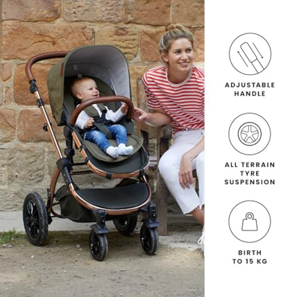 Avis Poussette Trio Stomp V4 avec base isofix et siège auto Galaxy Ickle Bubba 5