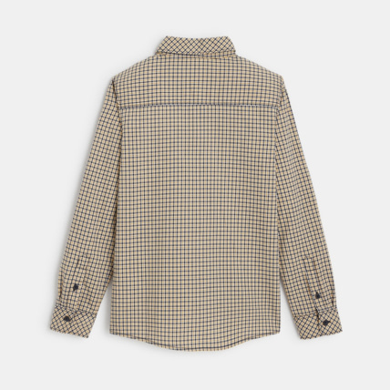 Avis Chemise à petits carreaux jaune garçon OKAIDI 3