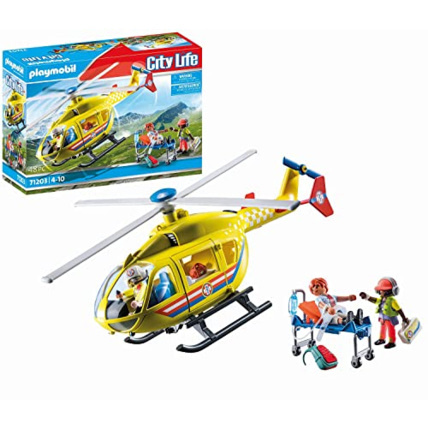 Avis Playmobil City Life - Hélicoptère de secours PLAYMOBIL 1