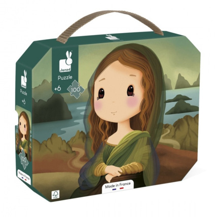 Avis Puzzle Inspiré de Leonardo Da Vinci 100 pcs JANOD 1