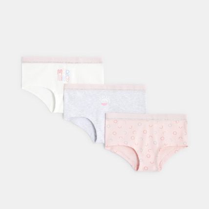 Avis Culottes boxers (lot de 3) fille OKAIDI 1