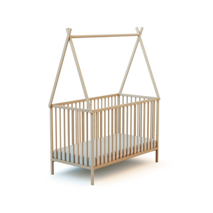 Avis Lit bébé en bois avec tipi Webaby 4