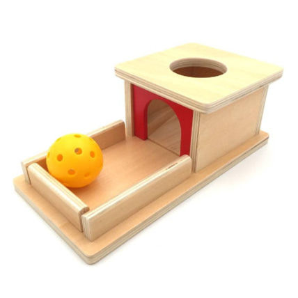 Avis Boite à forme avec boule ambiance montessori 1