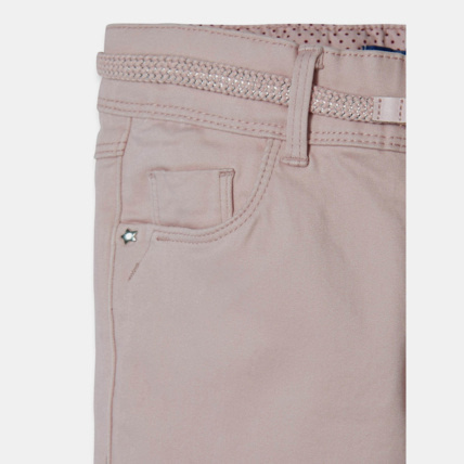 Avis Pantalon skinny hyper stretch rose fille OKAIDI 3