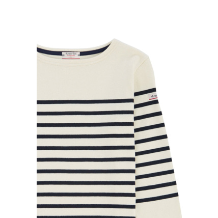 Avis Marinière DRISSE Kids - coton rustique - Nature/Rich Navy ARMOR-LUX 2