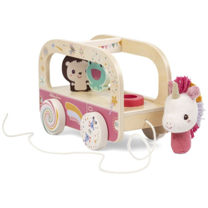 Avis Bus magique en bois Lena Lilliputiens 1