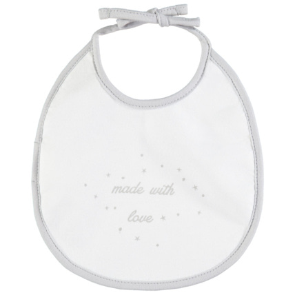 Avis Bavoir en coton made with love à nouer Prémaman 1