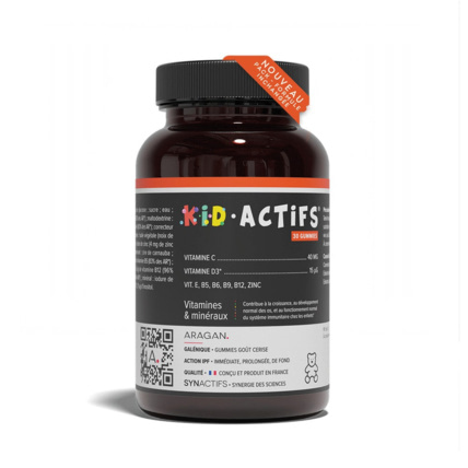 Avis Synactifs KidActifs Vitamines et minéraux ARAGAN 1