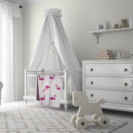 Avis Couverture en coton bio, FLAMANT ROSE Sevira Kids 5