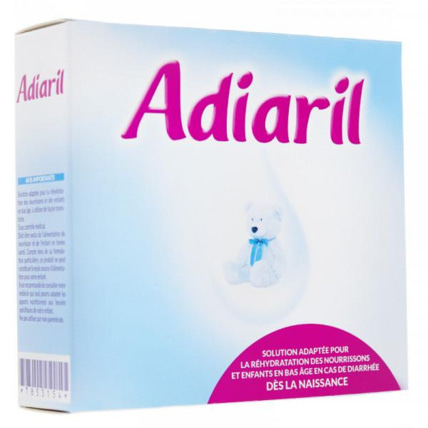 Avis Solution pour la réhydratation des nourrissons et enfants Adiaril  NUTRICIA 1