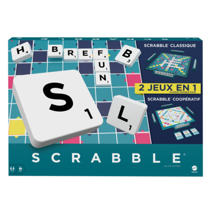 Avis Scrabble classique 2 en 1 MATTEL 1