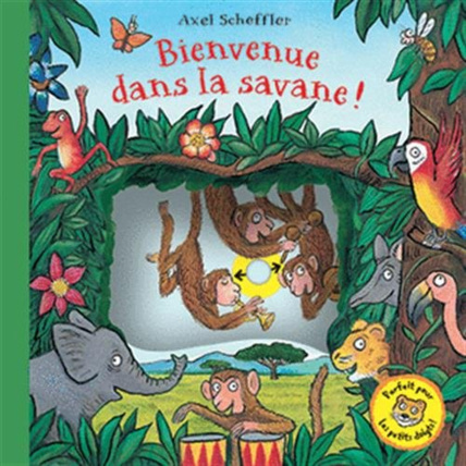 Avis Livre Bienvenue Dans La Savane! - Livre Animé Tout-Carton - De 1 À 3 Ans GALLIMARD JEUNESSE 1