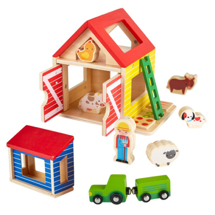 Avis Ferme et personnages en bois Oxybul 1