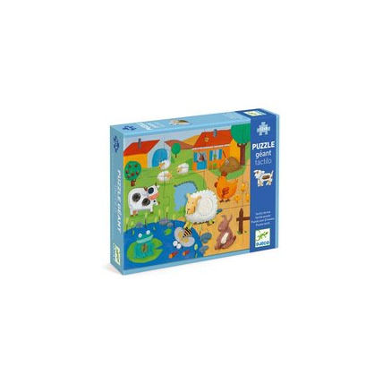Avis Puzzle géant tactiloferme DJECO 1