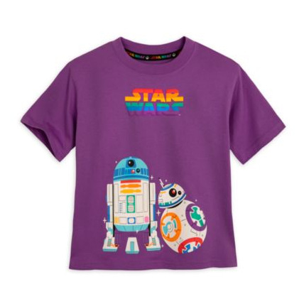 Avis T-shirt BB-8 et R2-D2 Pride pour enfants STAR WARS 1