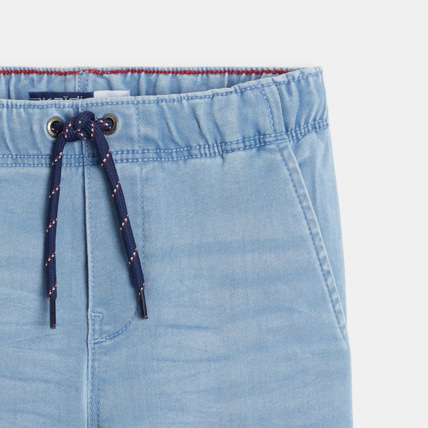 Avis Bermuda slim en jean bleu garçon OKAIDI 2