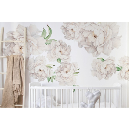 Avis Stickers pivoines blanches Mon Lit Cabane 2