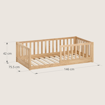 Avis Lit Montessori au sol avec matelas Nid Petite Amélie 3
