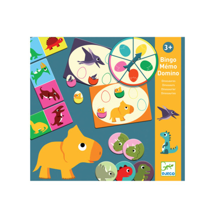 Avis Bingo Mémo Domino Dinosaures DJECO 1