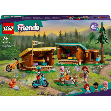 Avis Les cabanes chaleureuses de la base de loisirs Friends LEGO 1