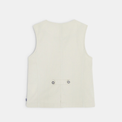 Avis Gilet de costume beige garçon OKAIDI 2