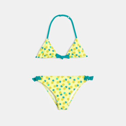 Avis Maillot de bain 2 pièces jaune fille OKAIDI 1