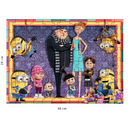 Avis Puzzle La famille de Moi, Moche, Méchant 4 - de 6 ans RAVENSBURGER 3