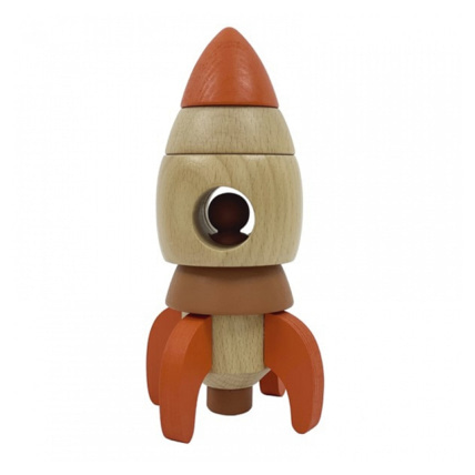 Avis Fusée à empiler en bois EGMONT TOYS 1