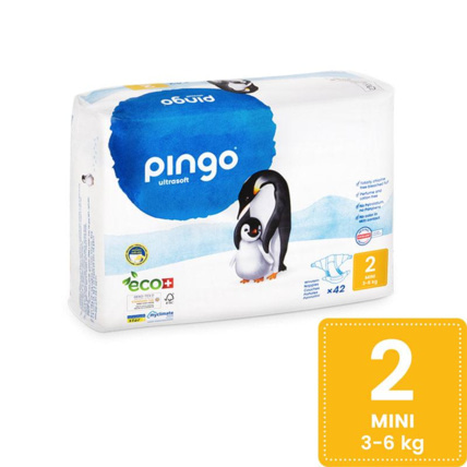 Avis Couches jetables et biodégradables PINGO 1