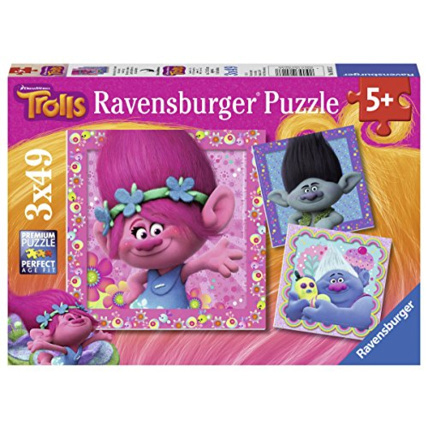Avis Puzzle -  Les Trolls - 3x49 pièces RAVENSBURGER 1