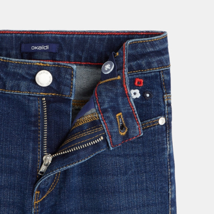 Avis Jean flare stretch bleu fille OKAIDI 2