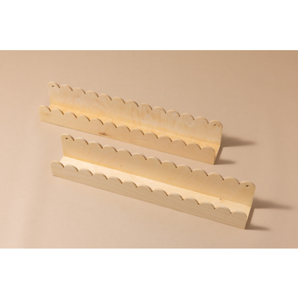 Avis Lot de 2 étagères à Bords Festonnés Mon Lit Cabane 1