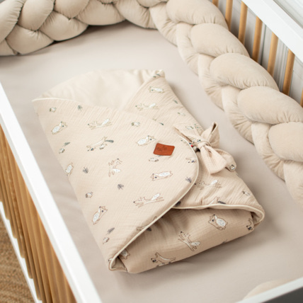 Avis Gigoteuse d'emmaillotage évolutive en gaze de coton Eden Sevira Kids 2