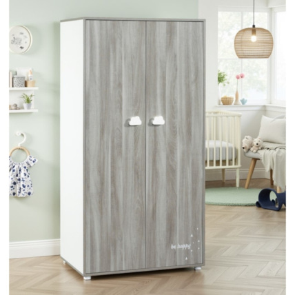 Avis Armoire 2 portes Smile Chêne Silex Sauthon 1