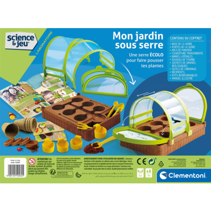 Avis Mon jardin sous serre Clementoni 3