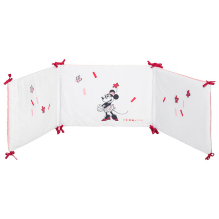 Avis Tour de lit adaptable en velours Minnie Confettis DISNEY BABY 1