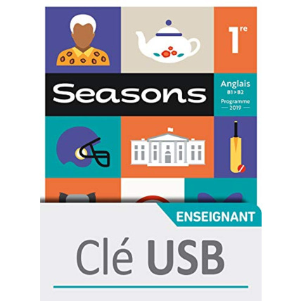 Avis Seasons 1ère - Clé USB classe - Ed. 2019 Hachette Éducation 1