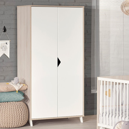 Avis Armoire 2 portes Scandi Naturel Sauthon 1