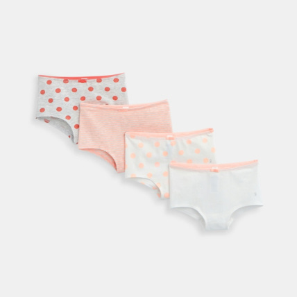 Avis Boxers fille (lot de 5) gris ou noir OKAIDI 1