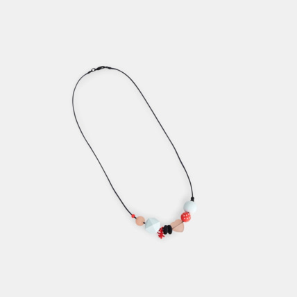Avis Collier de perles bleu fille OKAIDI 1