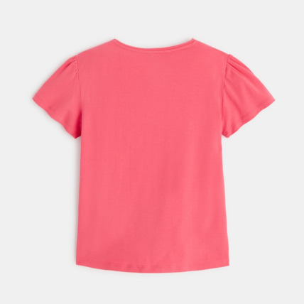 Avis T-shirt imprimé papillon point de croix rose fille OKAIDI 3